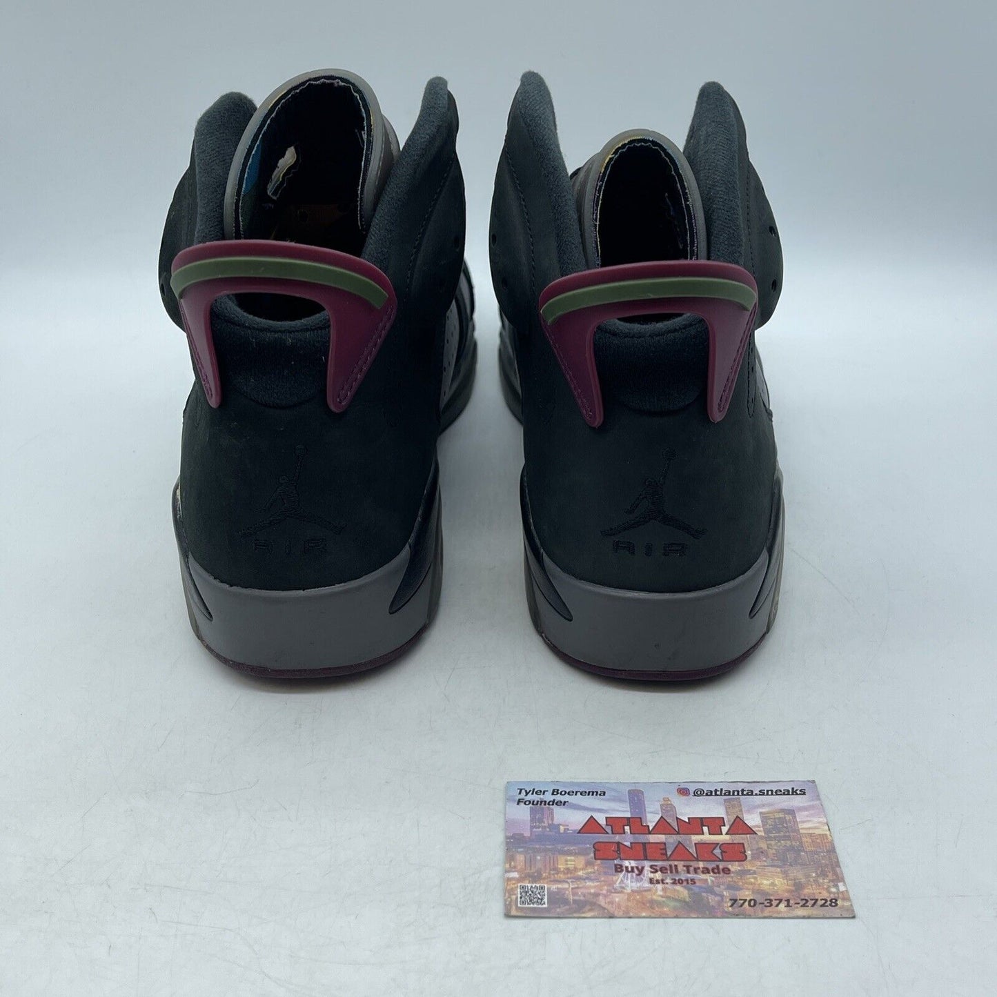 Size 10 - Jordan 6 Bordeaux Black Burgundy Yellow White Suede (CT8529-063)