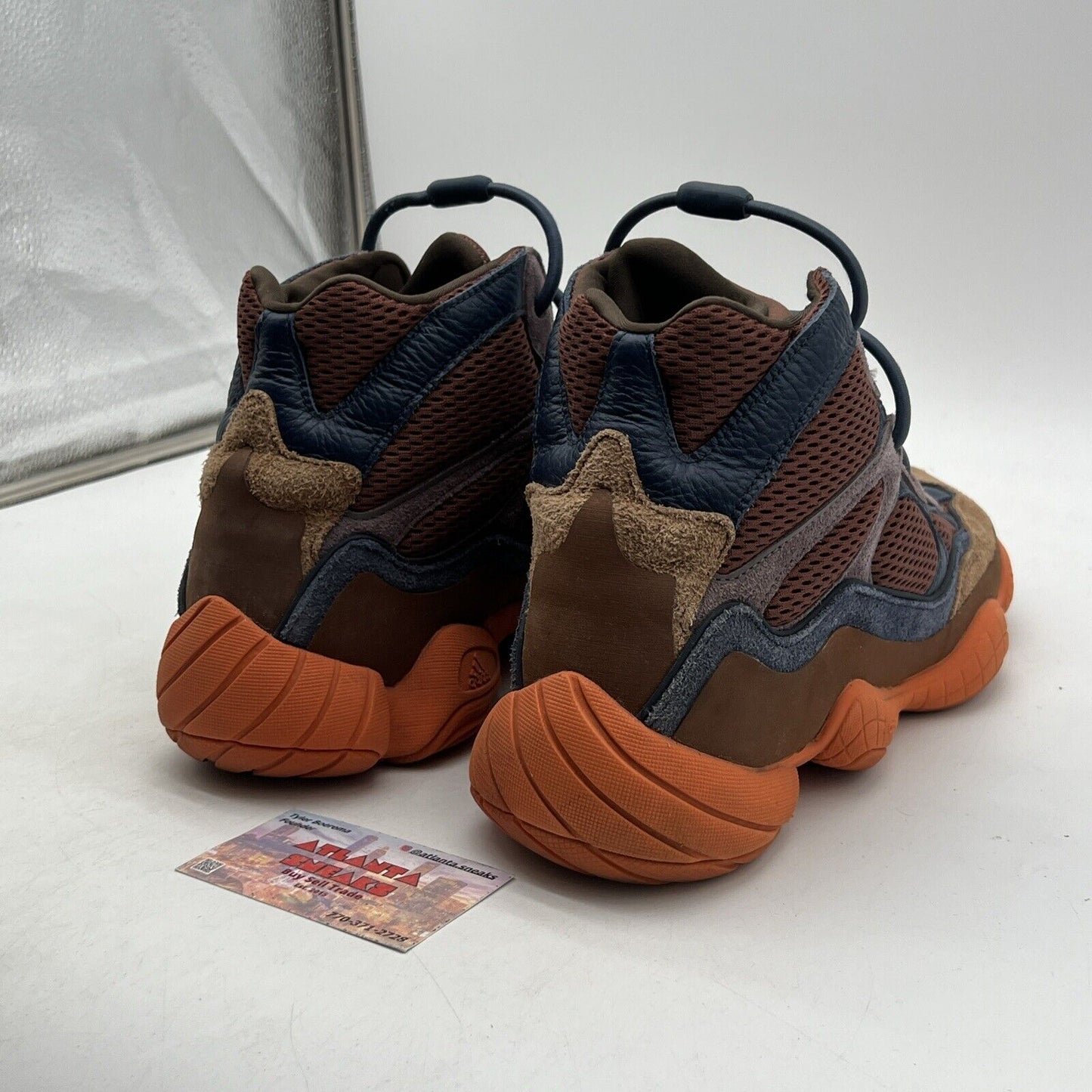 Size 11.5 - adidas Yeezy 500 High Tactical Orange (GW2873)