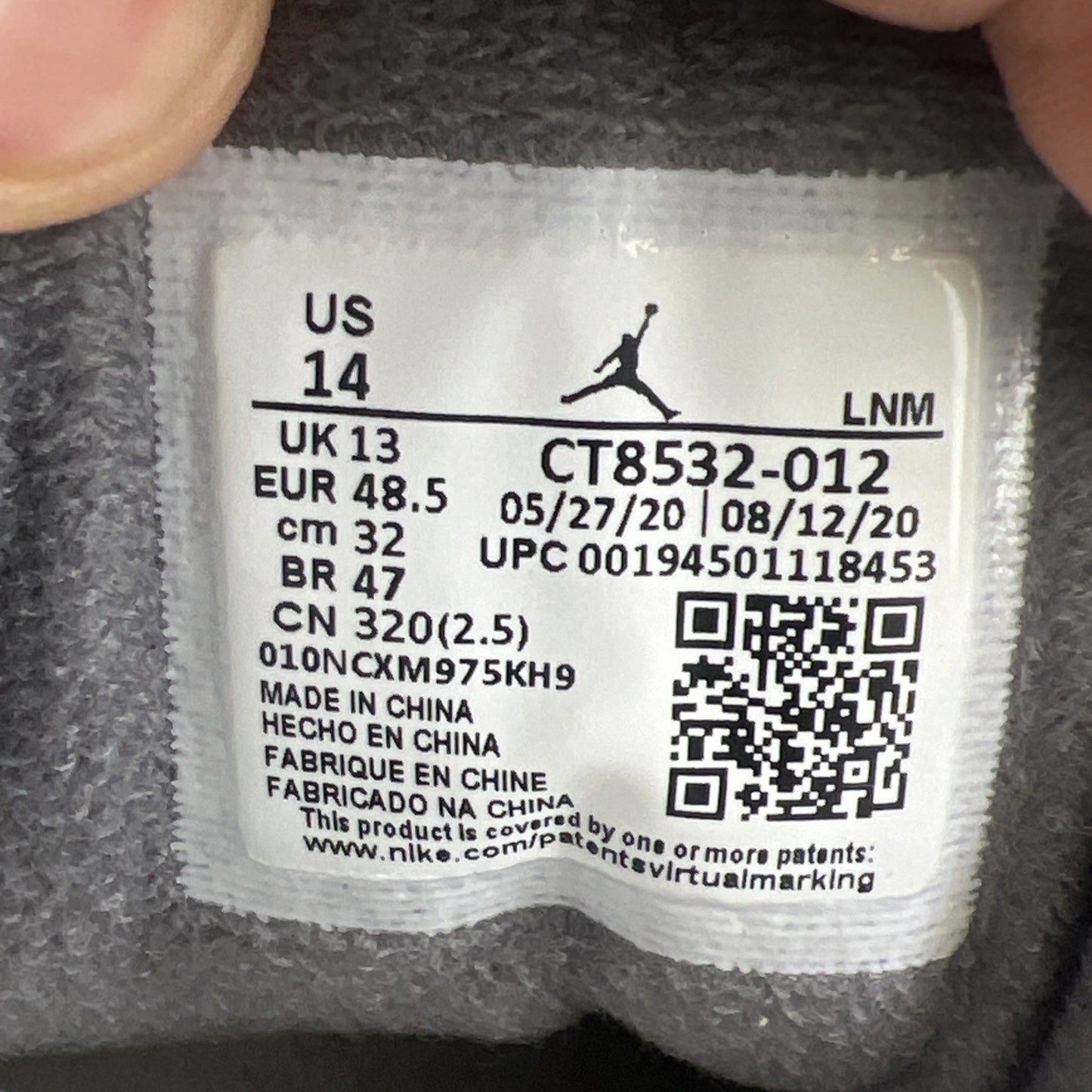 Size 14 - Air Jordan 3 Retro Mid Cool Grey (CT8532-012)