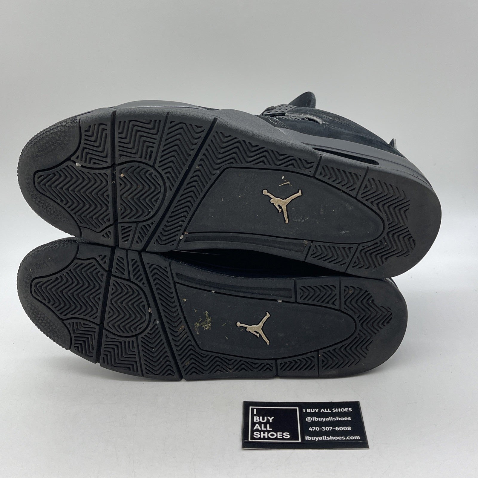 Size 11.5 - Air Jordan 4 Retro Mid Black Cat (CU1110-010)
