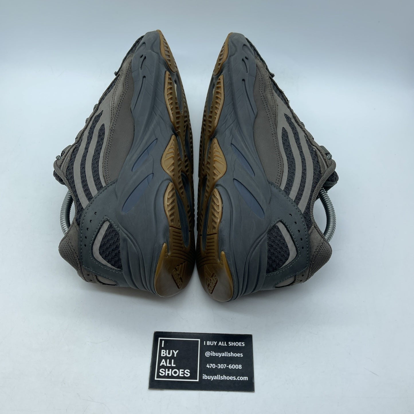 Size 9.5 - adidas Yeezy Boost 700 V2 Geode Brown Black Suede Leather (EG6860)