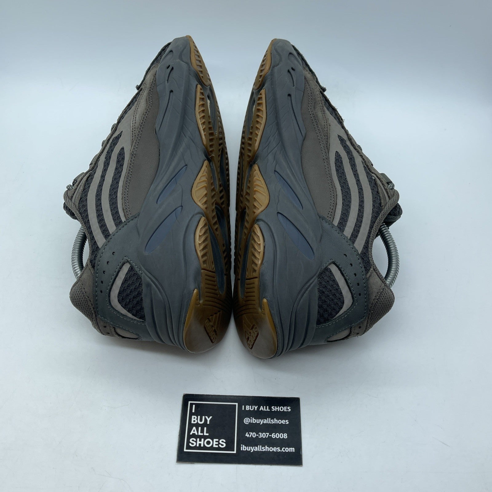 Size 9.5 - adidas Yeezy Boost 700 V2 Geode Brown Black Suede Leather (EG6860)