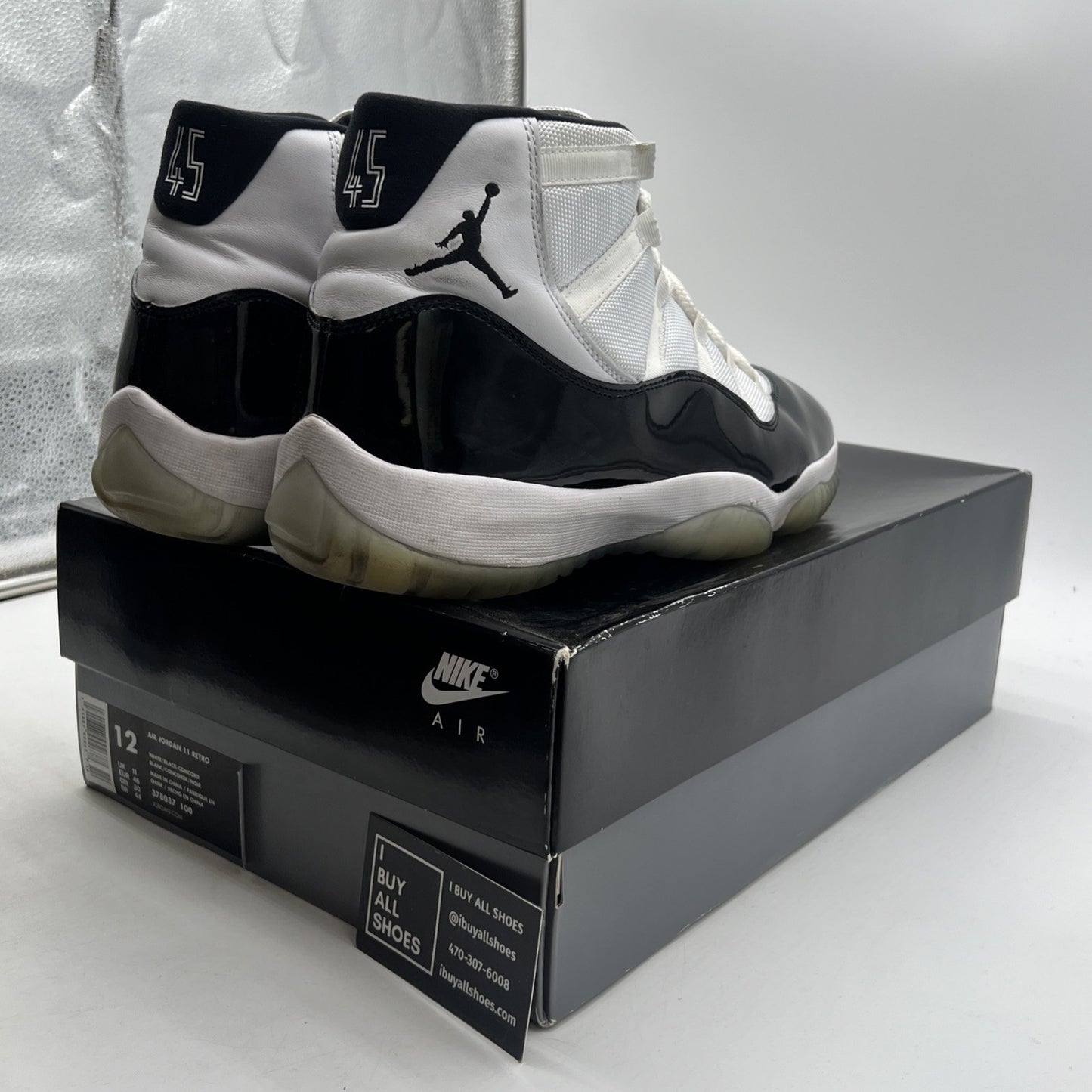 Size 12 - Air Jordan 11 Retro High Concord (378037-100)