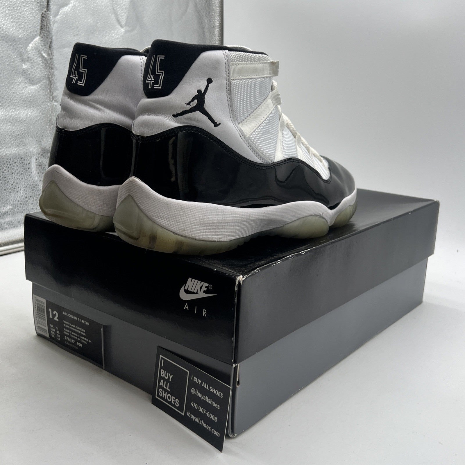 Size 12 - Air Jordan 11 Retro High Concord (378037-100)