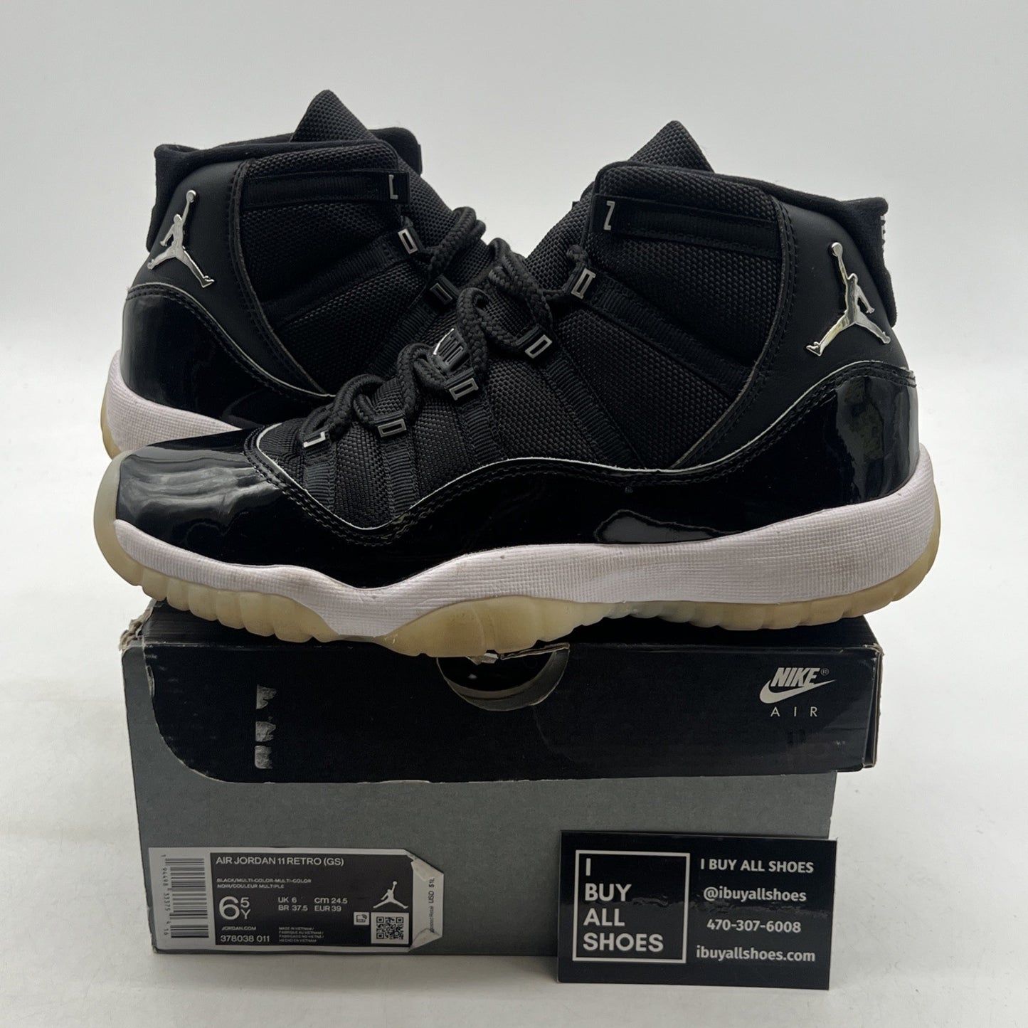 Size 6.5Y - Air Jordan 11 Retro High Jubilee / 25th Anniversary (378038-011)