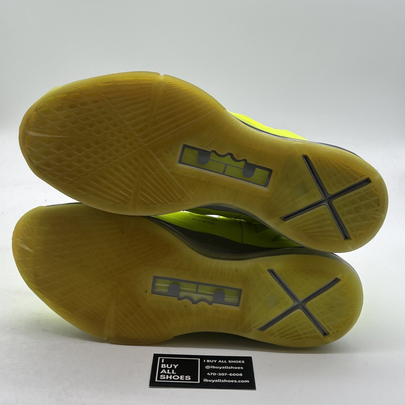 Size 13 - Nike LeBron 10 Volt - (541100-700)