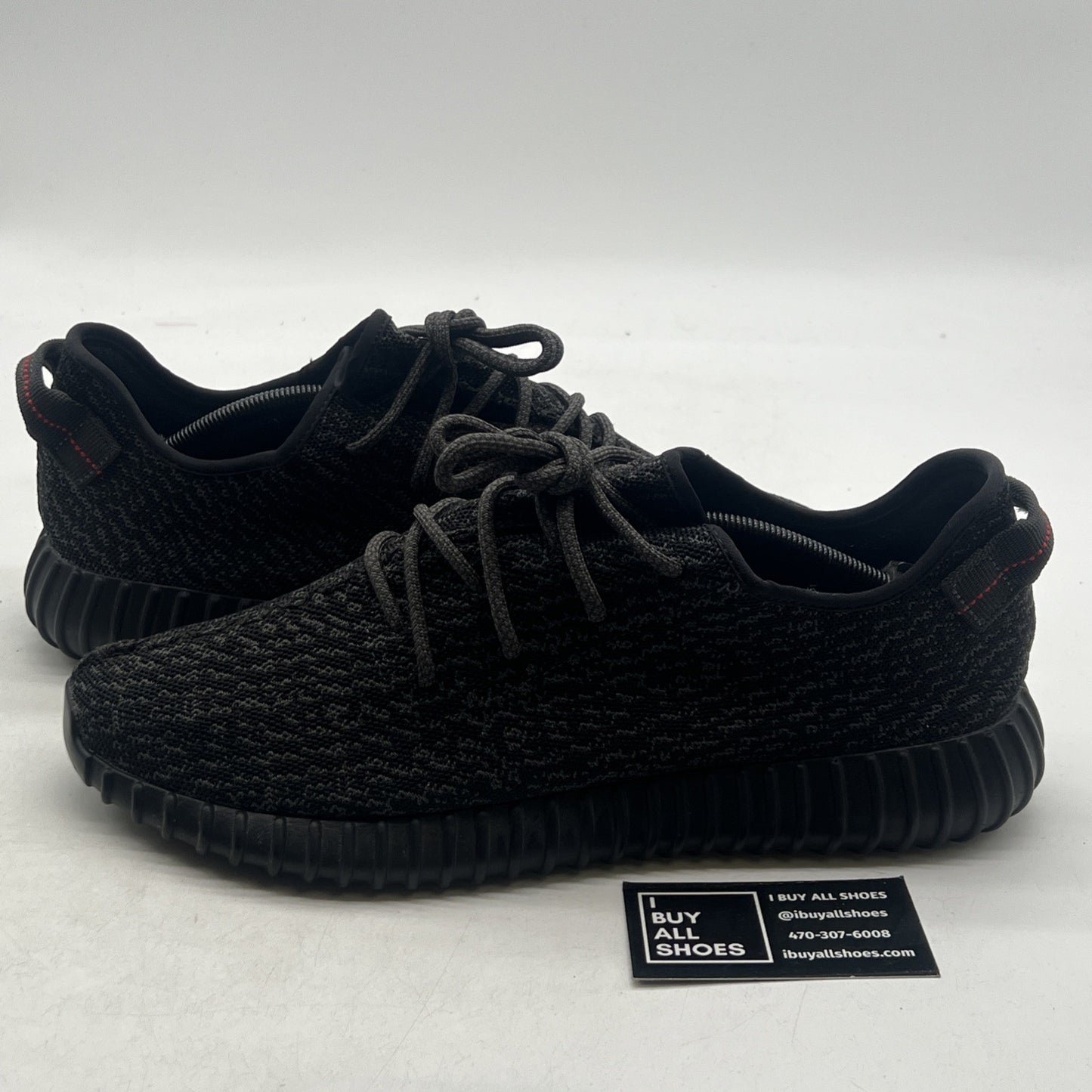 Size 13 - Adidas Yeezy Boost 350 2015 Pirate Black (AQ2659)