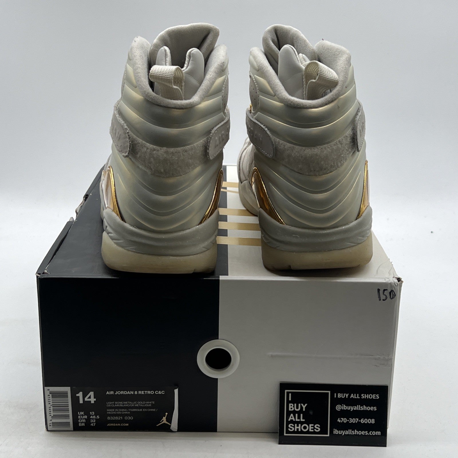 Size 14 - Air Jordan 8 Retro C&C Trophy (832821-030)