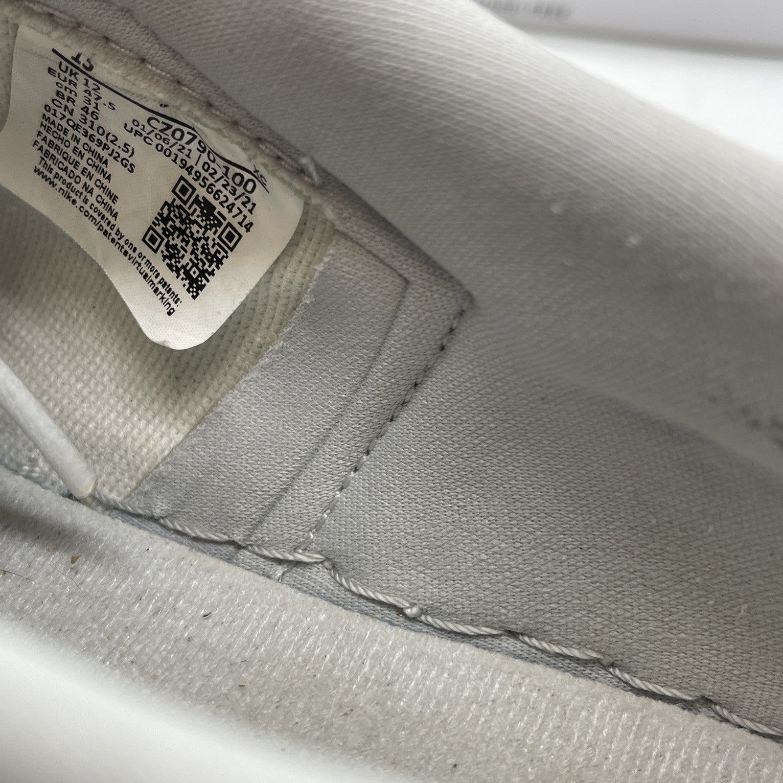 Size 13 - Jordan 1 Low OG Neutral Gray White Suede Leather (CZ0790-100)