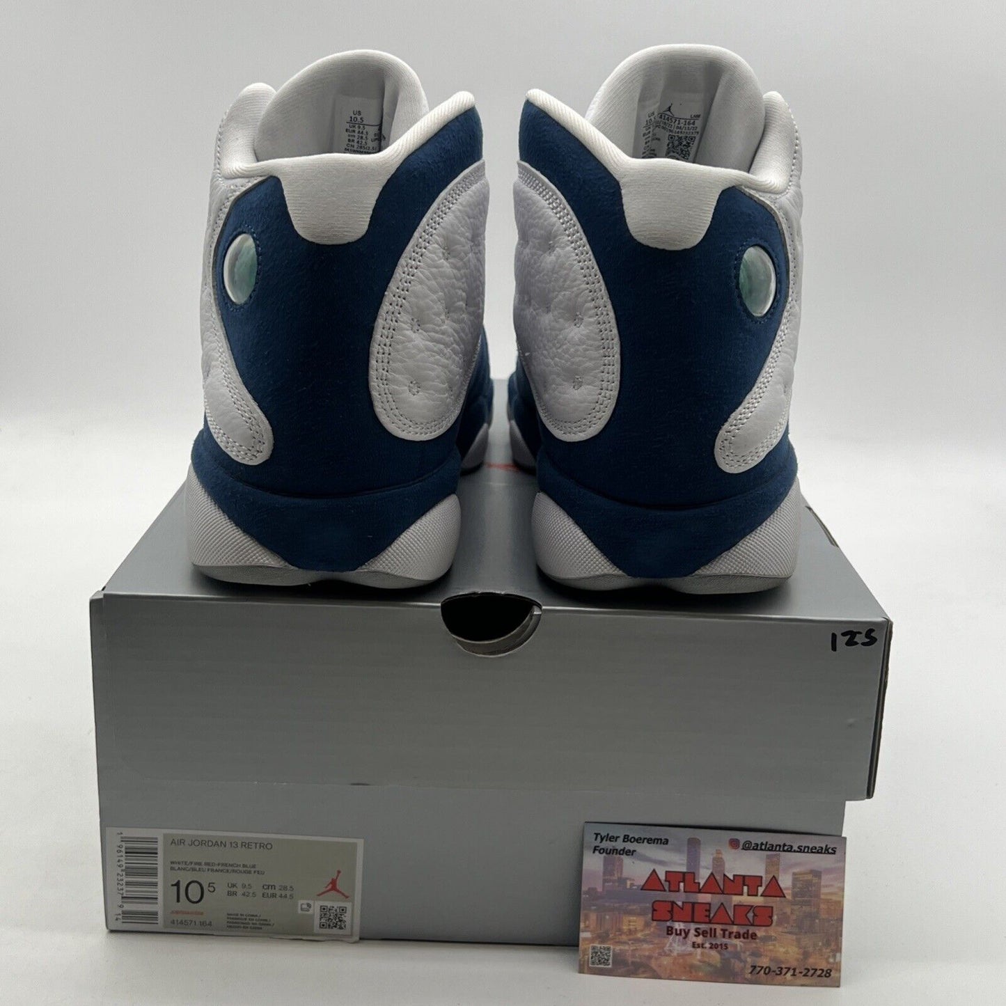 Size 10.5 - Air Jordan 13 Retro Mid French Blue (414571-164)