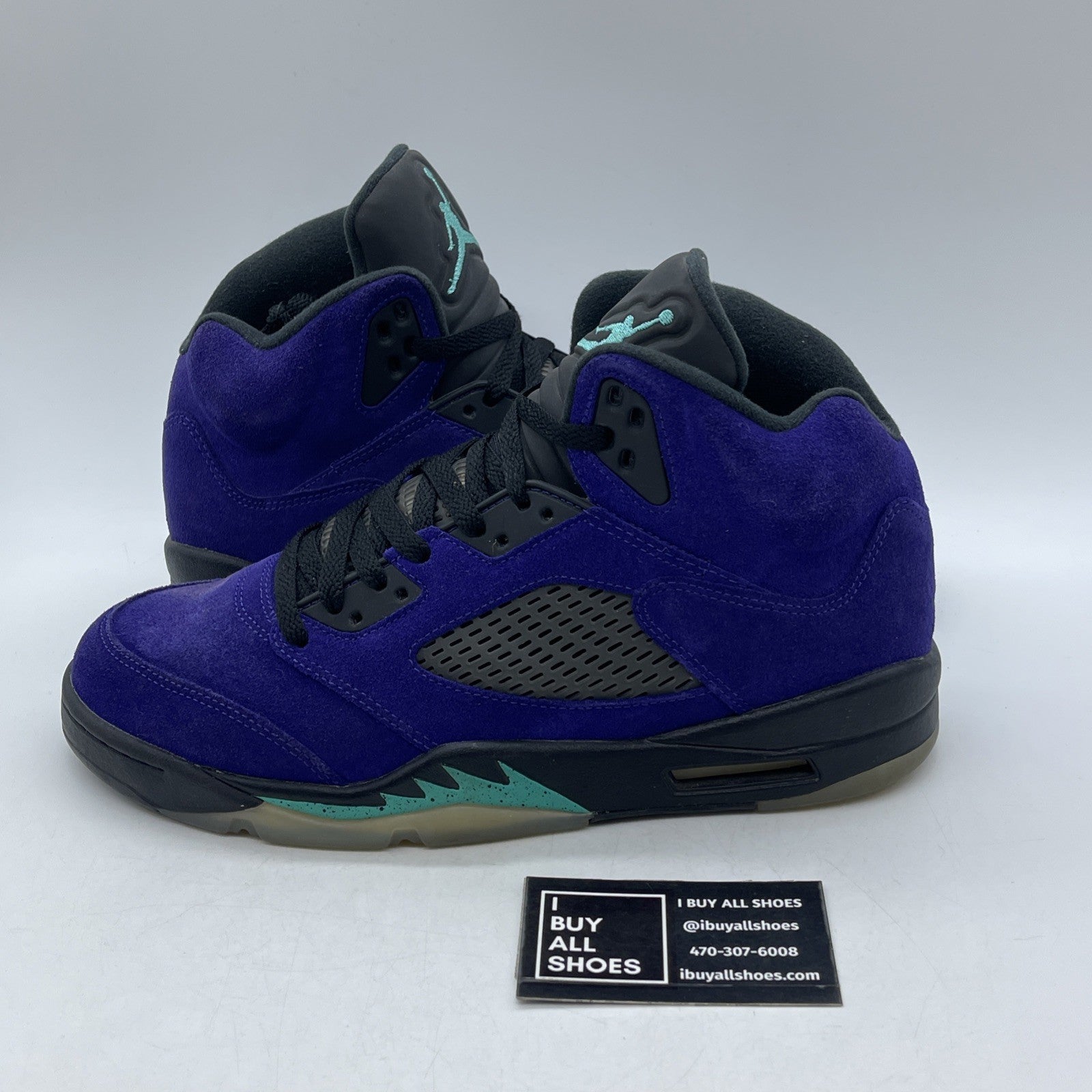 Size 10 - Air Jordan 5 Retro Alternate Grape 2020 (136027-500)
