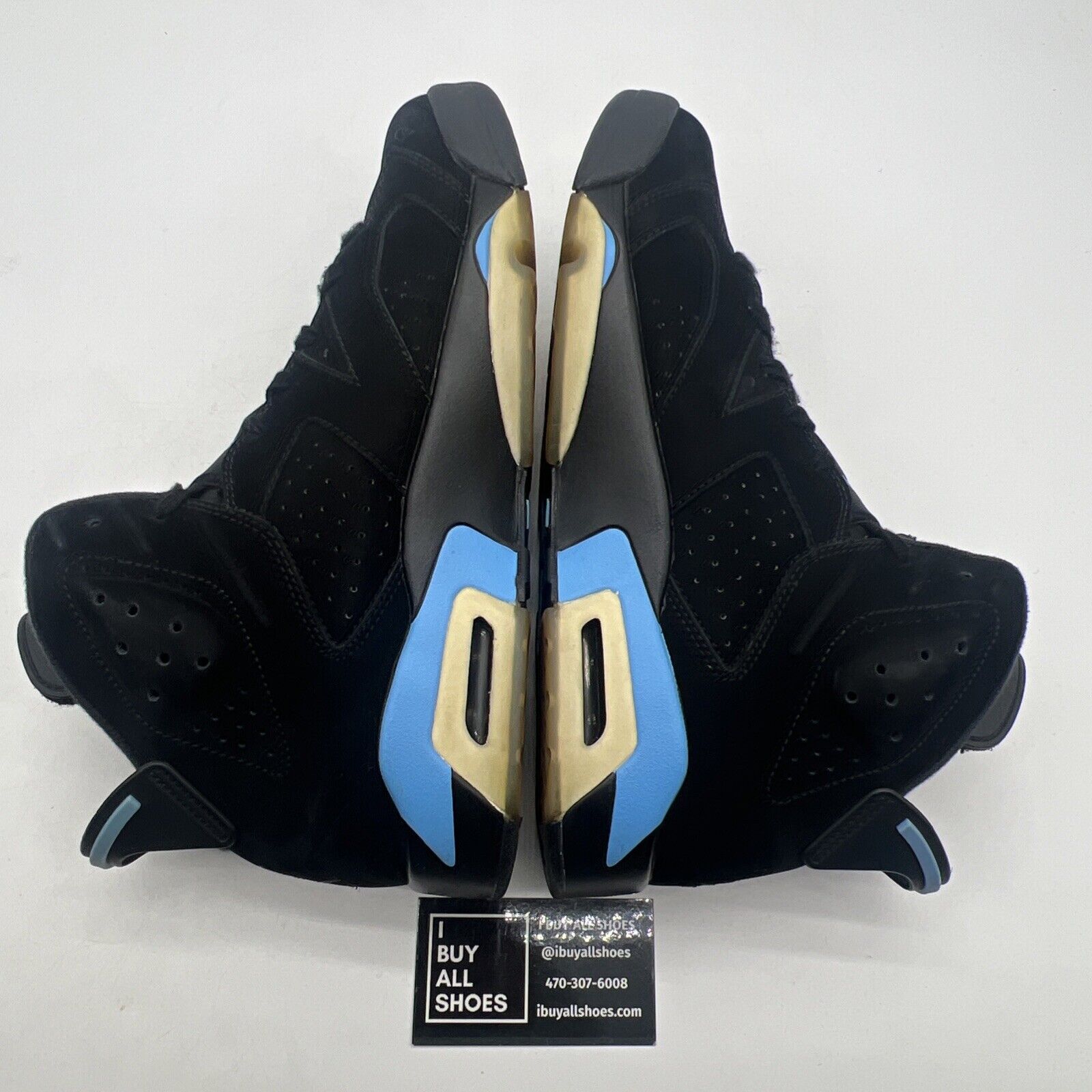 Size 10 - Air Jordan 6 Retro UNC (384664-006)