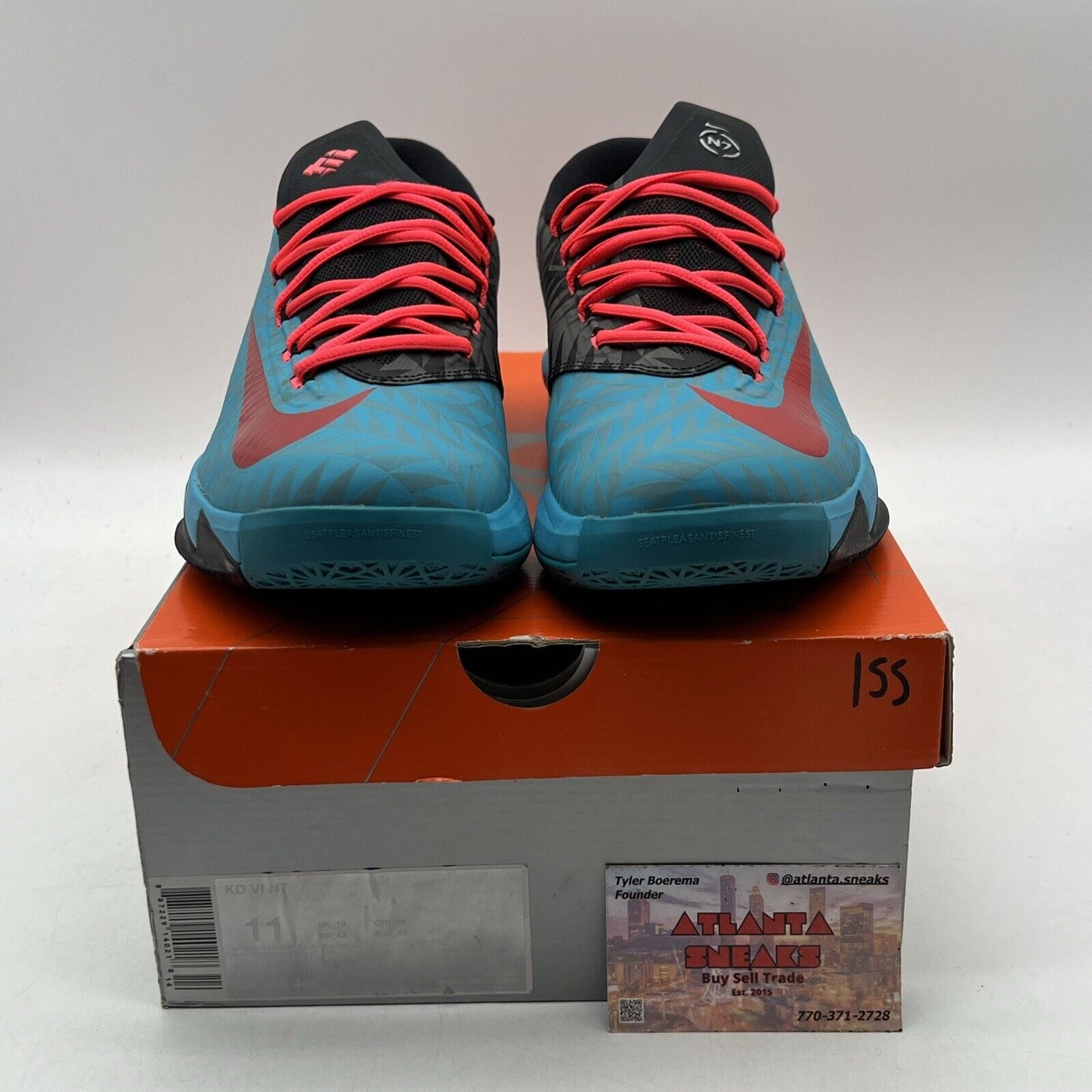 Size 11 - Nike KD 6 N7 - Blue Red Black (626368-466)