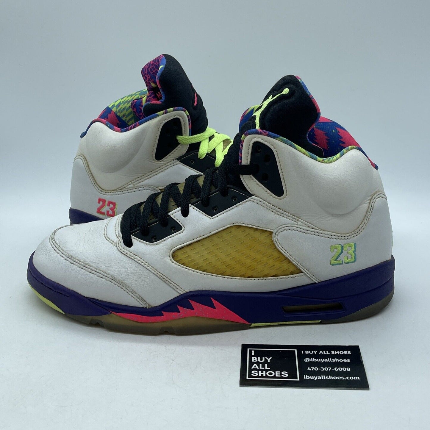 Size 12 - Jordan 5 Retro Alternate Bel-Air 2020 White Leather (DB3335-100)