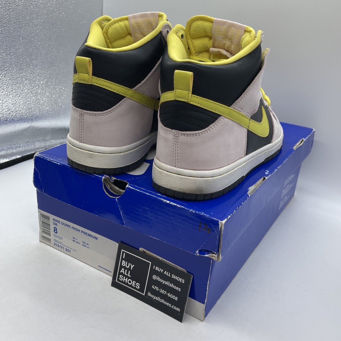 Size 8 - Nike Dunk Premium Sb High Miss Piggy (313171-031)