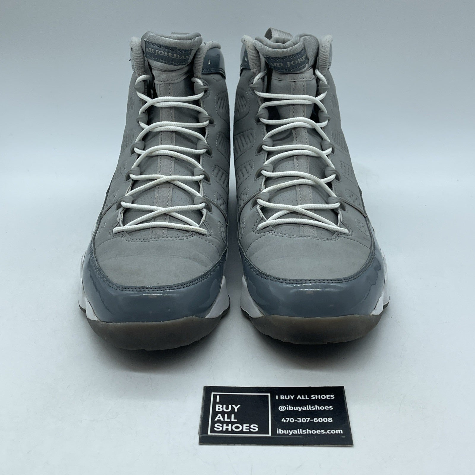 Size 11.5 - Air Jordan 9 Retro 2012 Cool Grey (302370-015)