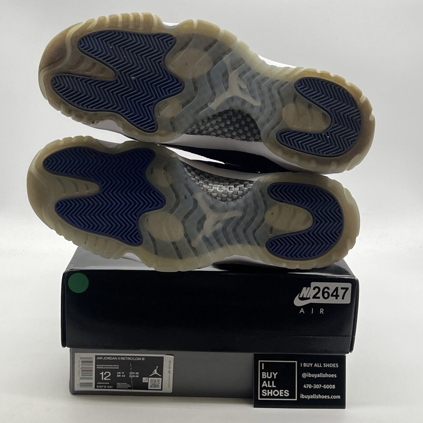 Size 12 - Air Jordan 11 Retro IE Low Space Jam (919712-041)