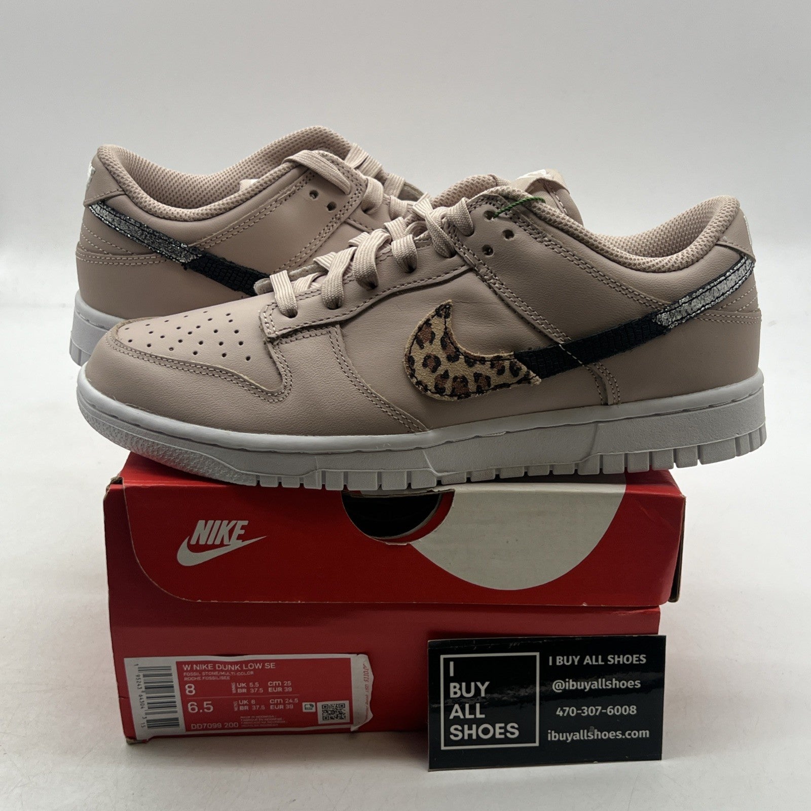 Size 8 - Nike Dunk SE Low Primal Pink W (DD7099-200)