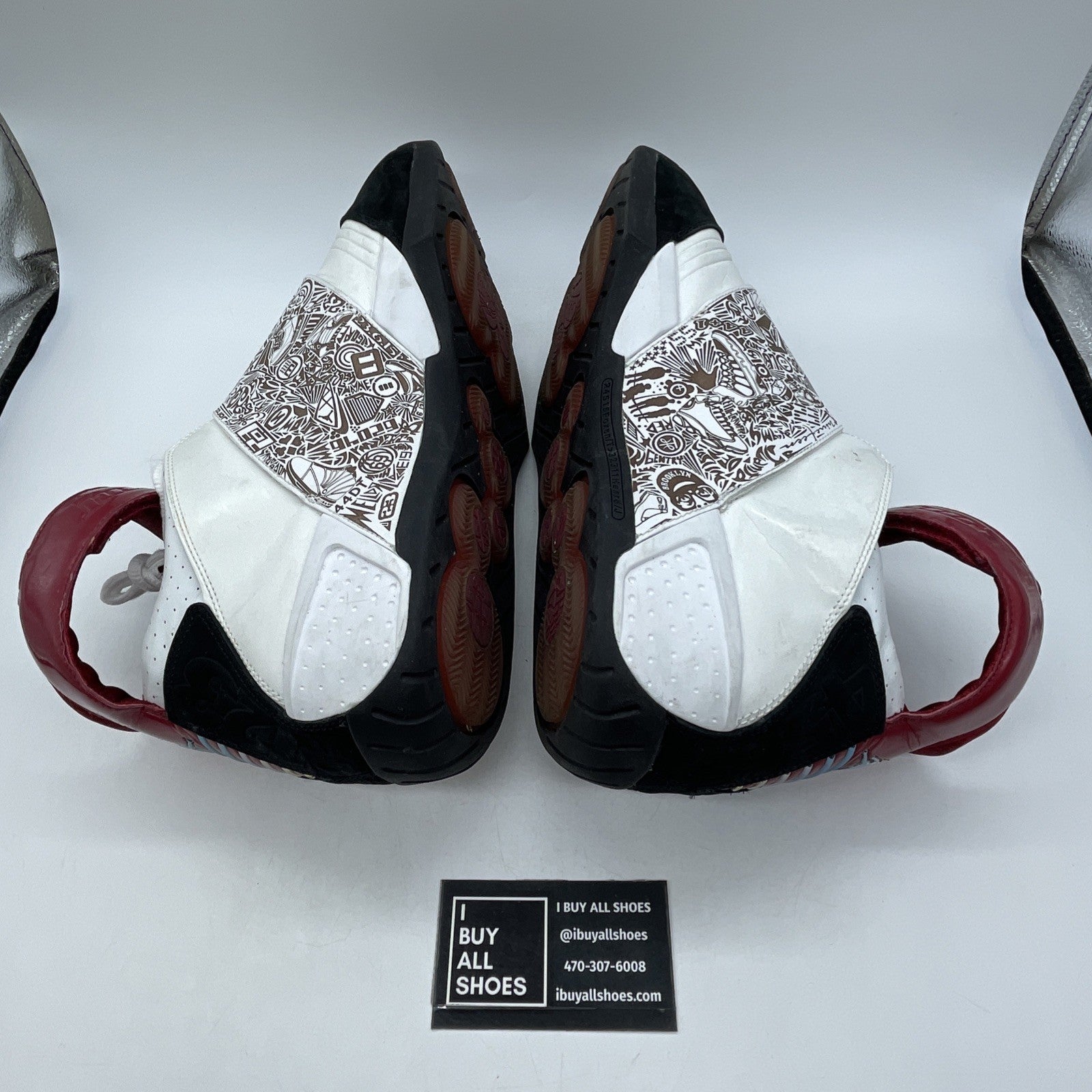 Size 14 - Air Jordan 20 OG White Varsity Red (310455-161)