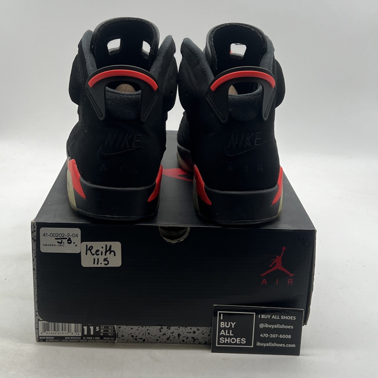 Size 11.5 - Air Jordan 6 Retro Mid Infrared (384664-060)