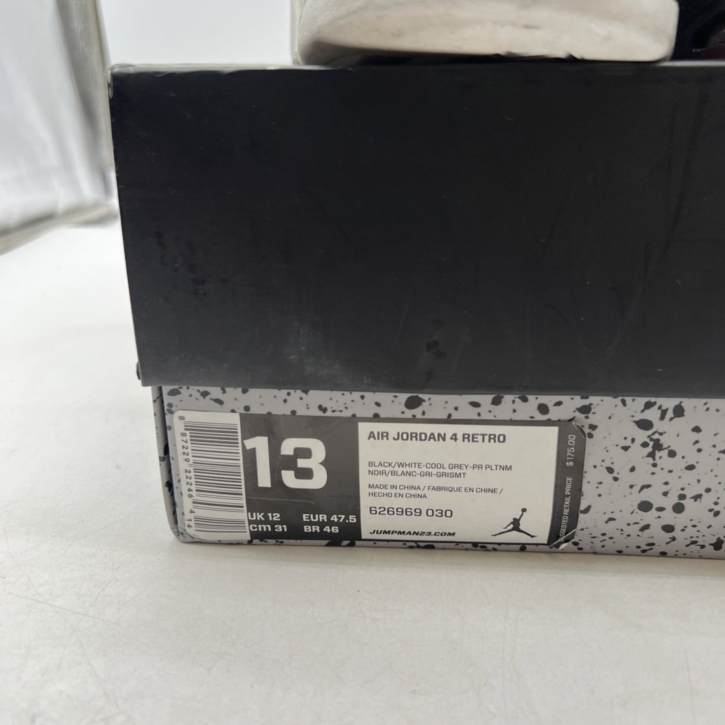 Size 13 - Air Jordan 4 Retro 2013 Fear (626969-030)