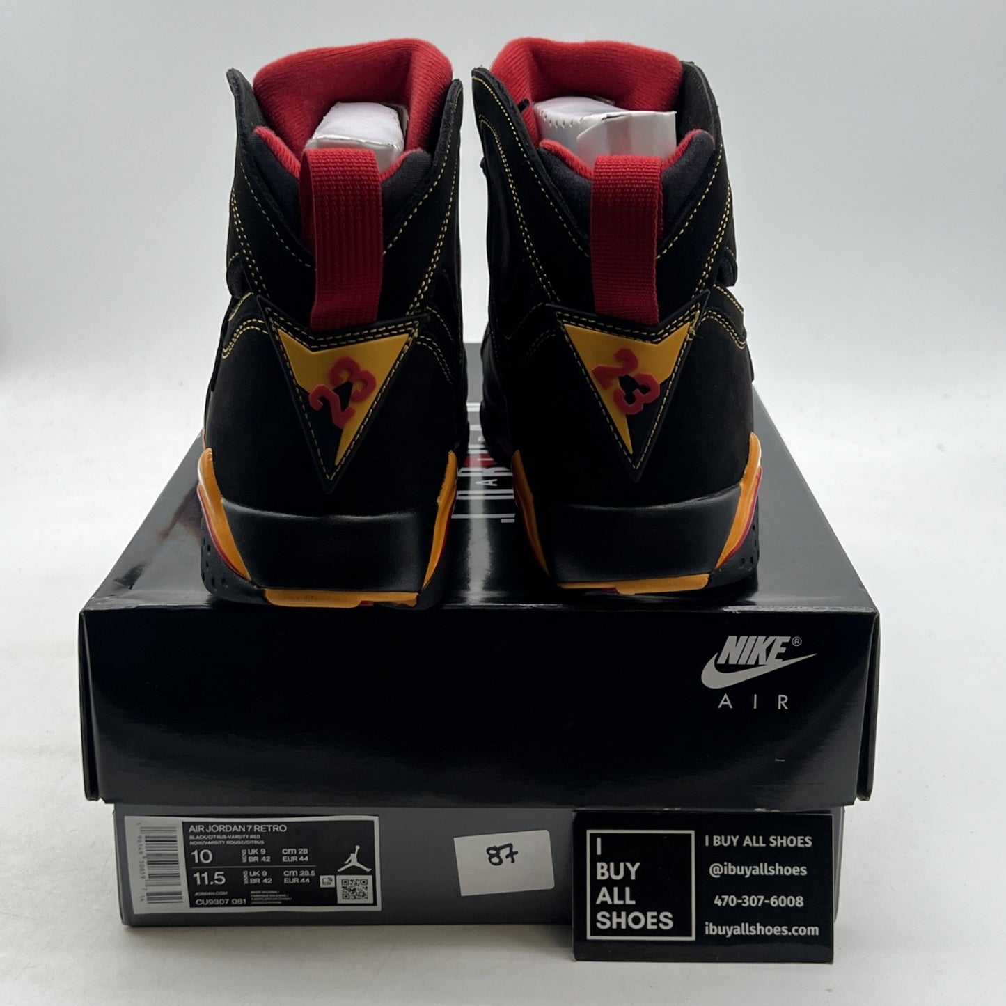 Size 10 - Air Jordan 7 Retro Citrus (CU9307-081)