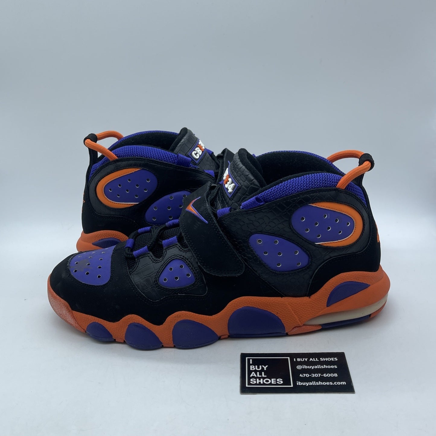Size 13 - Nike Air CB 34 Phoenix Sun Purple Black Suede Leather (316940-081)