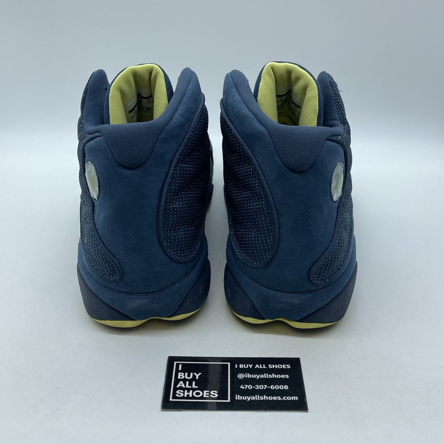 Size 13 - Air Jordan 13 Retro Squadron Blue Suede Leather (414571-405)