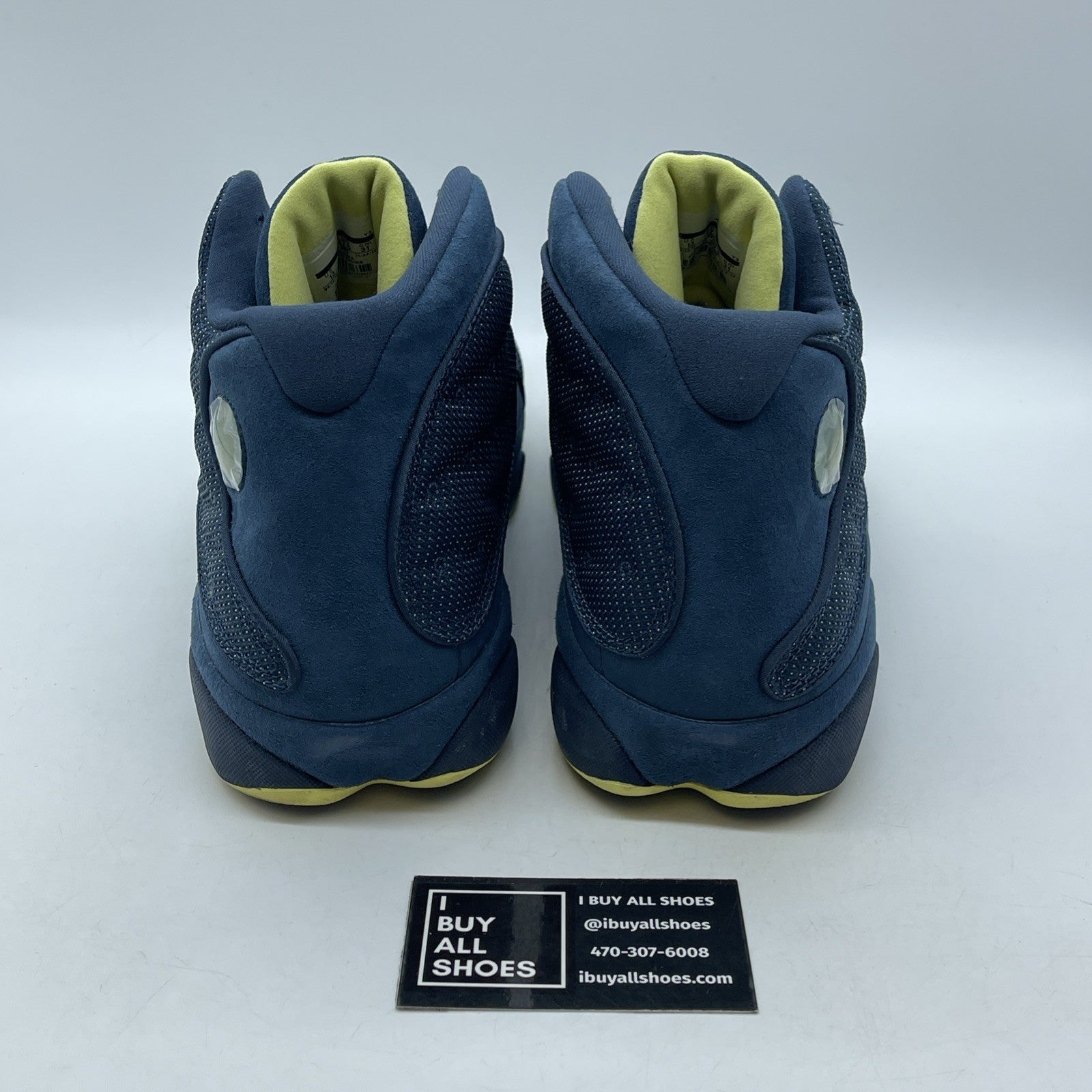 Size 13 - Air Jordan 13 Retro Squadron Blue Suede Leather (414571-405)