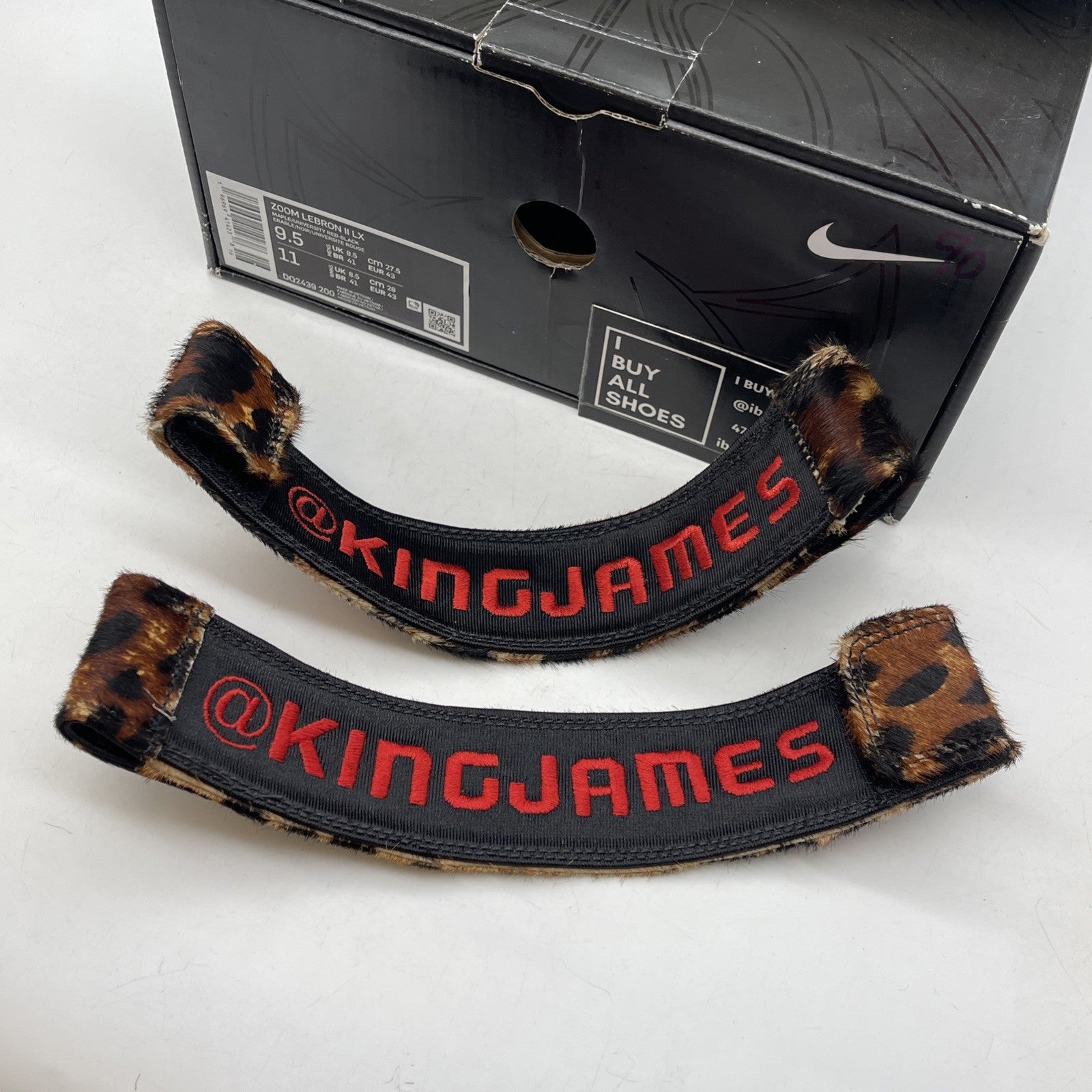 Size 9.5 - Nike Zoom LeBron 2 Beast Brown Black White Suede (DQ2439-200)