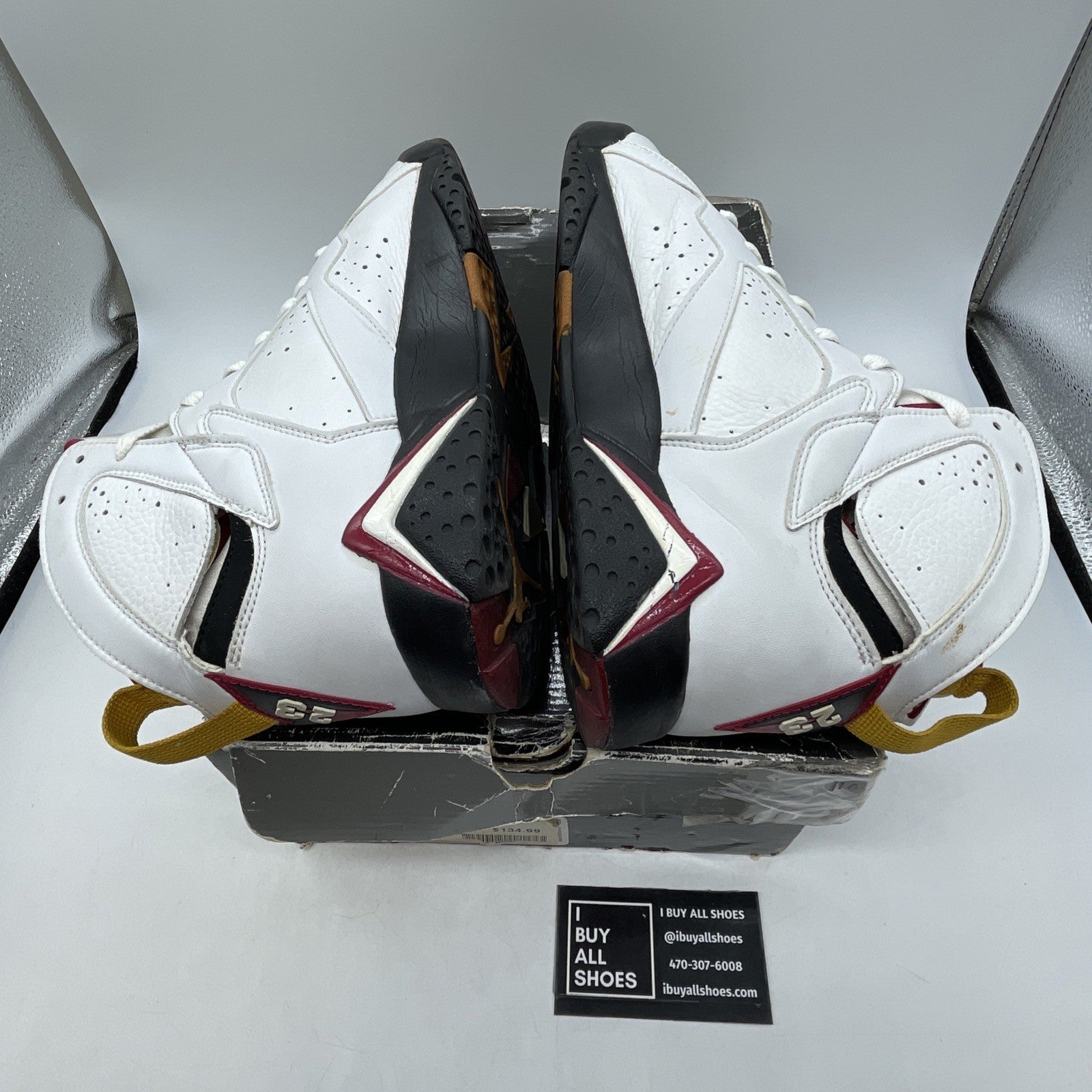 Size 8.5 - Air Jordan 7 Retro 2006 Cardinal (304775-101)