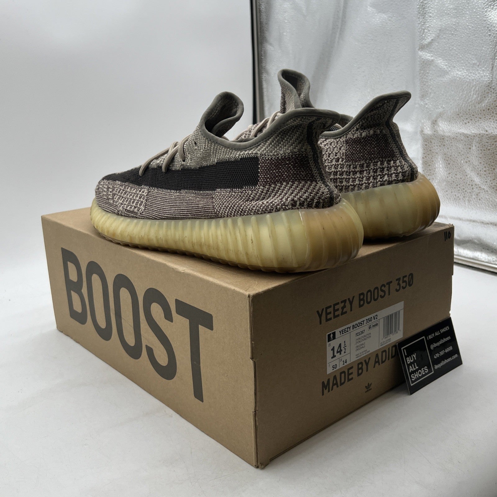 Size 14.5 - adidas Yeezy Boost 350 V2 Low Zyon (FZ1267)