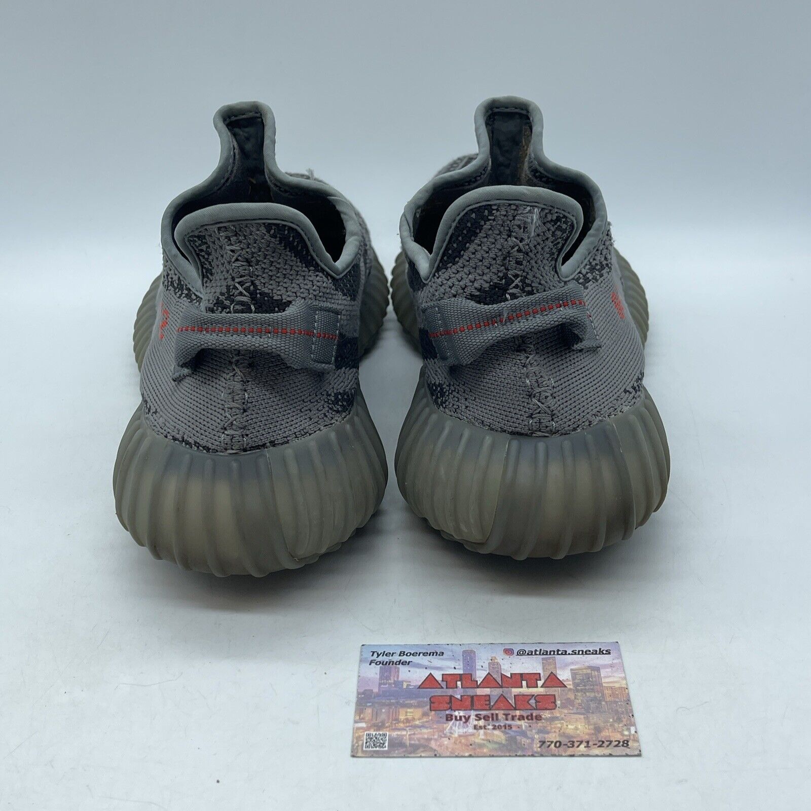 Size 13 - adidas Yeezy Boost 350 V2 Low Beluga 2.0 Grey Red Suede (AH2203)