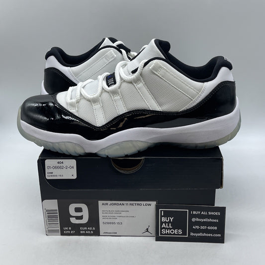 Size 9 - Air Jordan 11 Retro Low Concord (528895-153)