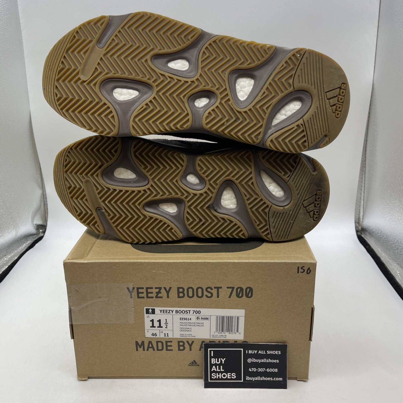Size 11.5 - adidas Yeezy Boost 700 V1 Mauve (EE9614)