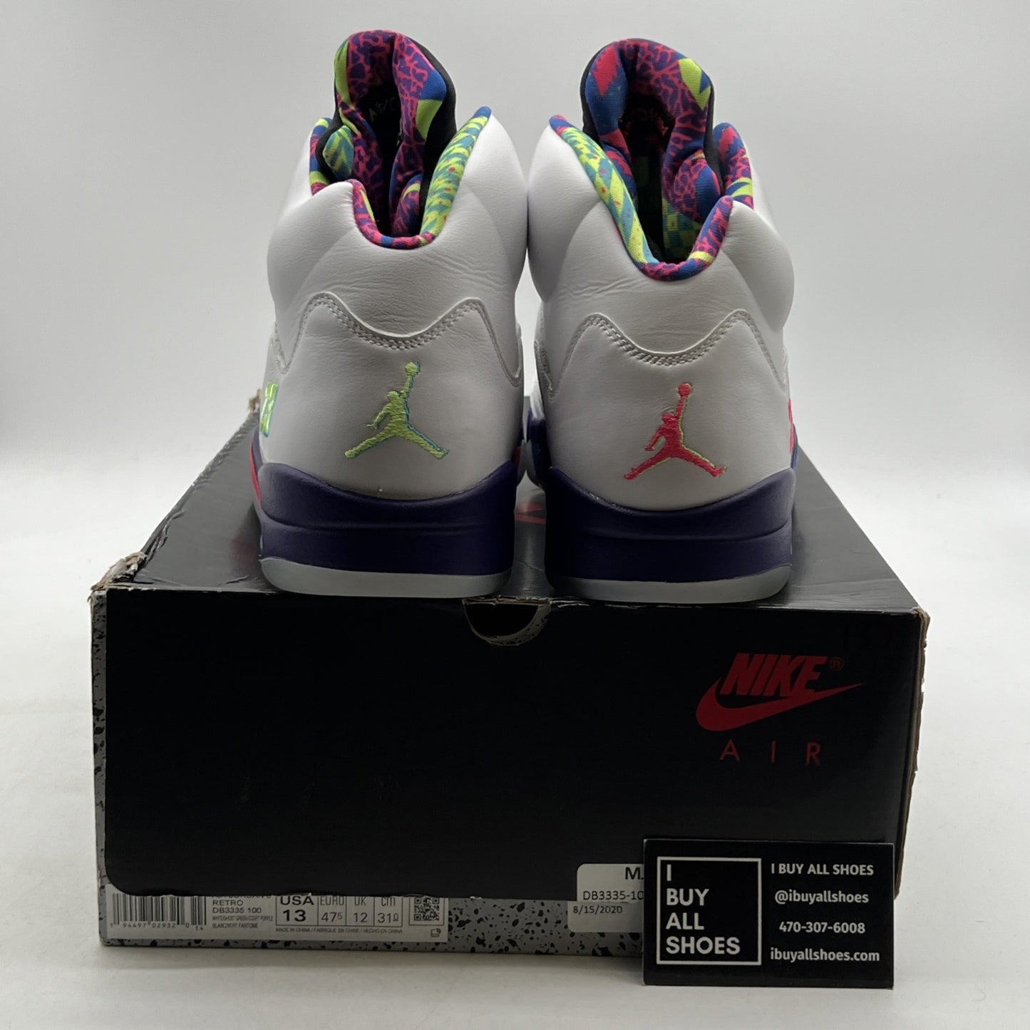 Size 13 - Air Jordan 5 Retro Alternate Bel-Air 2020 (DB3335-100)