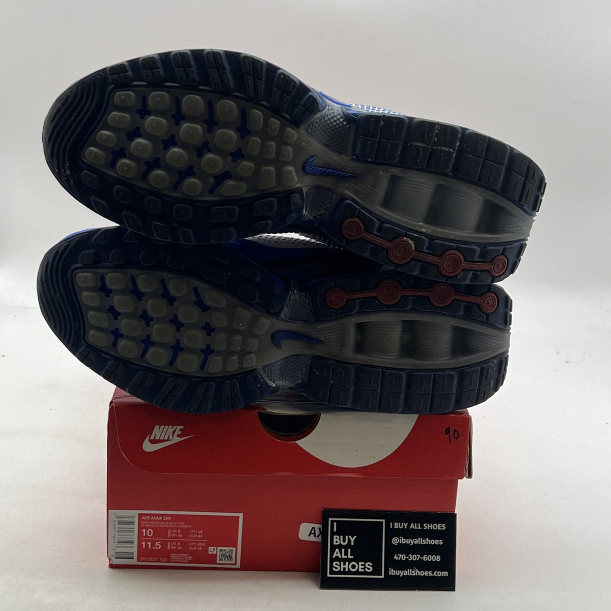 Size 10 - Nike Air Max DN Platinum Royal (DV3337-102)
