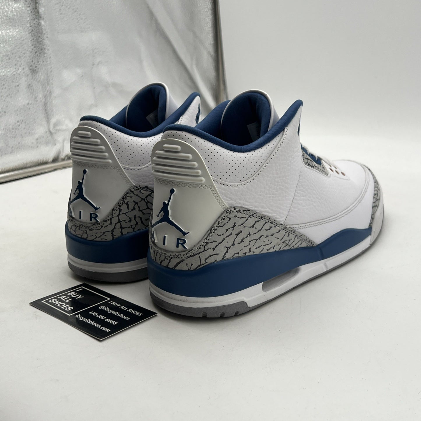 Size 11.5 - Air Jordan 3 Retro Mid Washington Wizards (CT8532-148)