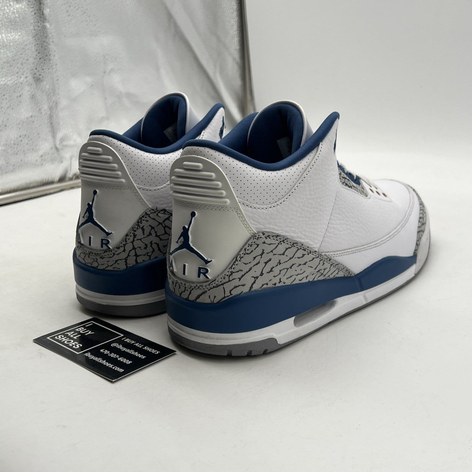 Size 11.5 - Air Jordan 3 Retro Mid Washington Wizards (CT8532-148)