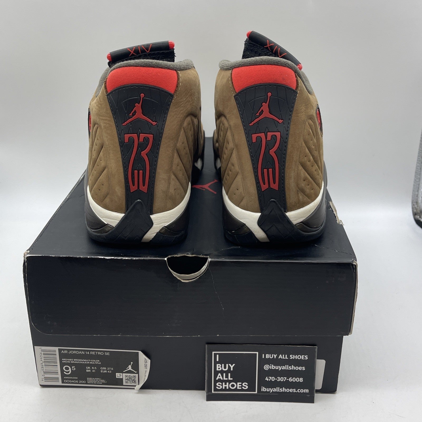 Size 9.5 - Air Jordan 14 Retro Winterized (DO9406-200)