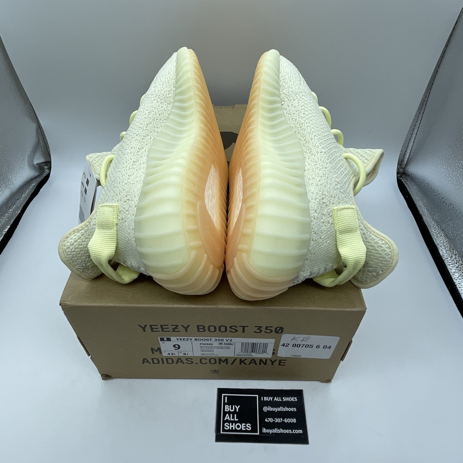Size 9 - adidas Yeezy Boost 350 V2 Butter (F36980)