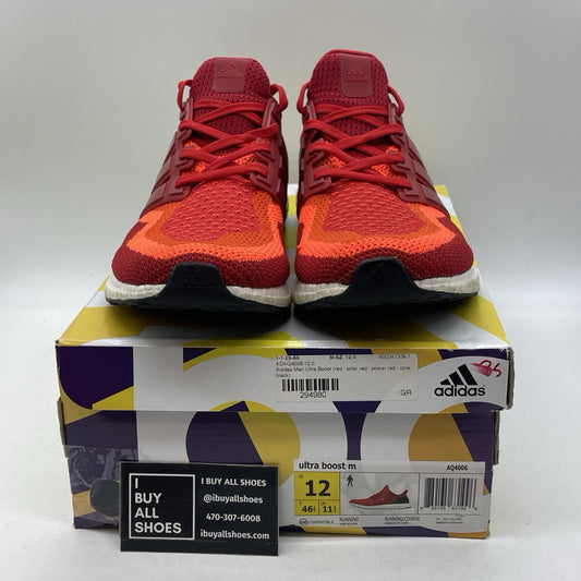 Size 12 - Adidas UltraBoost 2.0 Red Gradient (AQ4006)
