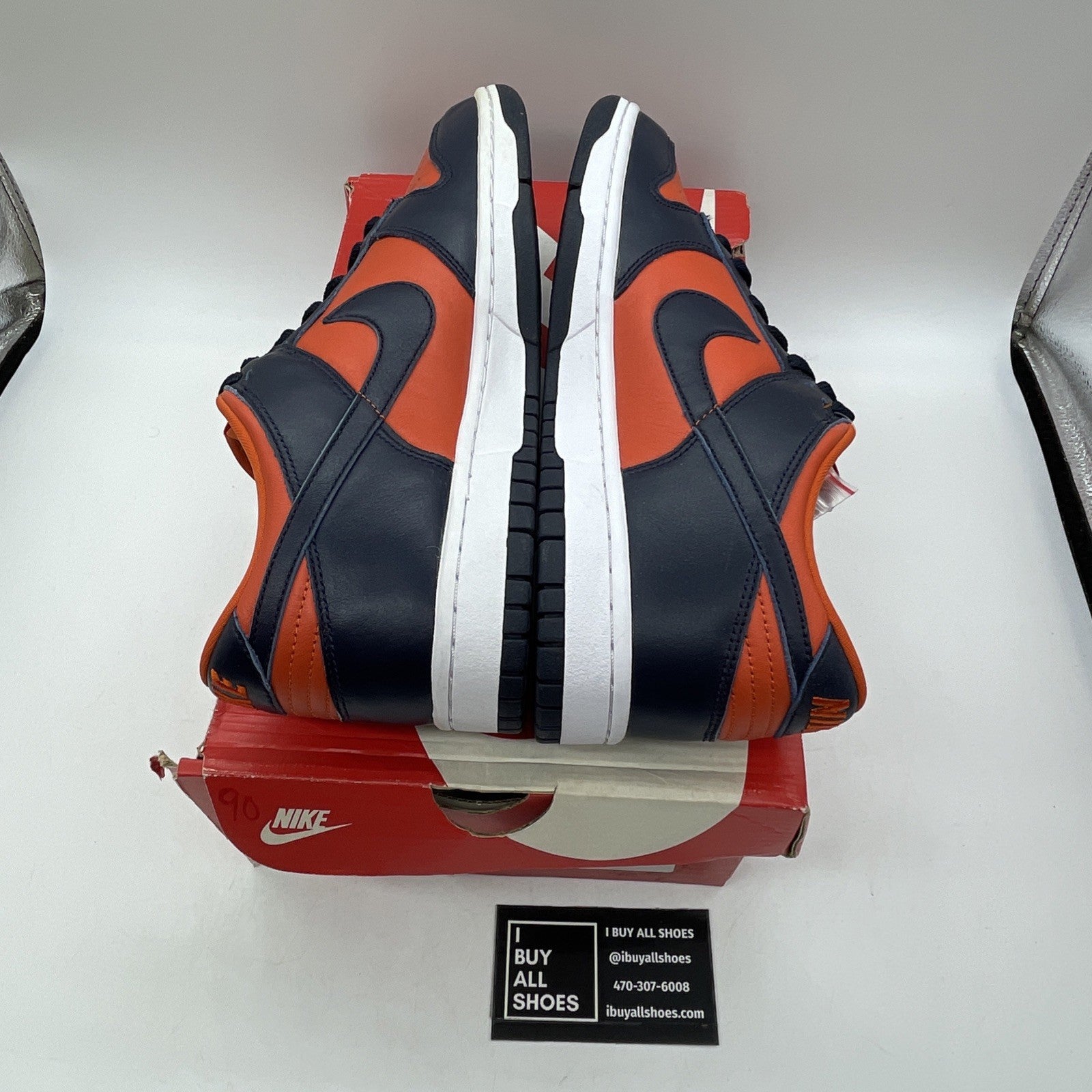 Size 8.5 - Nike Dunk SP Low Champ Colors Orange Blue Leather (CU1727-800)