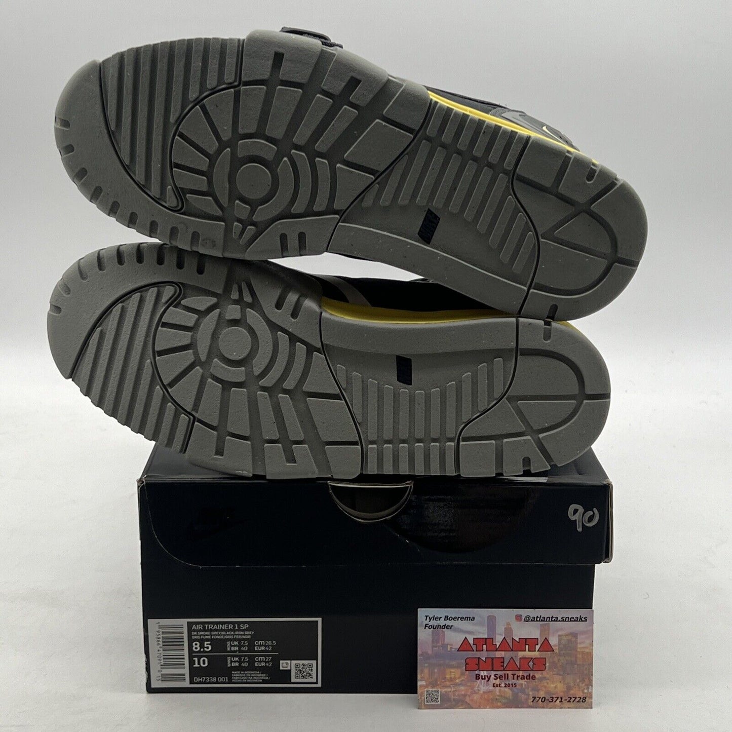 Size 8.5 - Nike Air Trainer 1 Utility Dark Smoke Grey (DH7338-001)