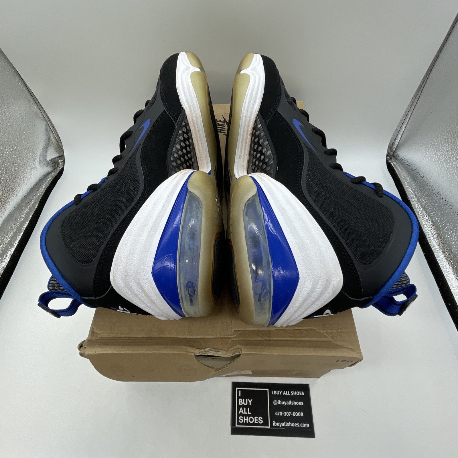 Size 10.5 - Nike Air Penny 5 Orlando Suede Leather (537331-040)