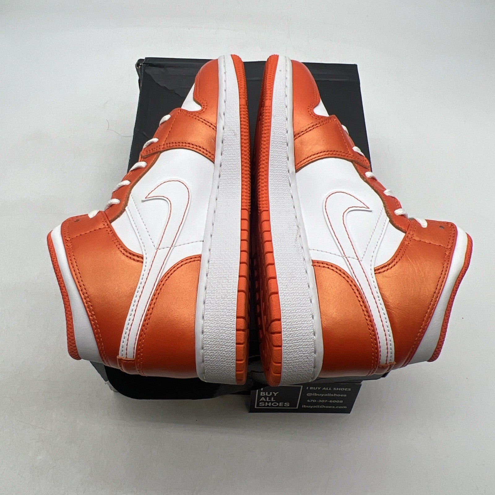 Size 6Y - Air Jordan 1 SE High Electro Orange (DM4228-800)