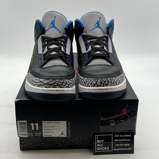 Size 11 - Air Jordan 3 Retro Sport Blue (136064-007)