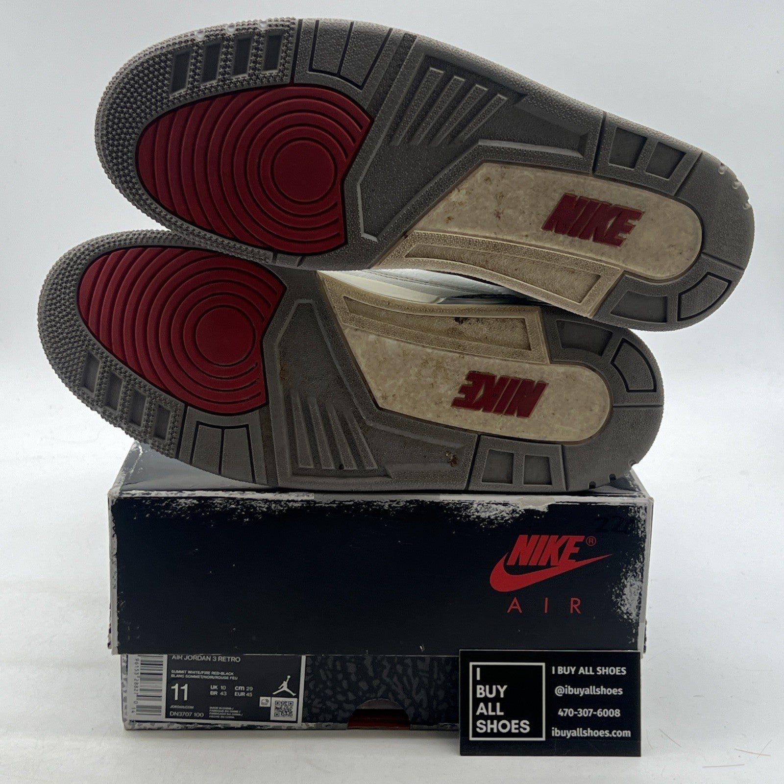 Size 11 - Air Jordan 3 Retro Mid White Cement Reimagined (DN3707-100)