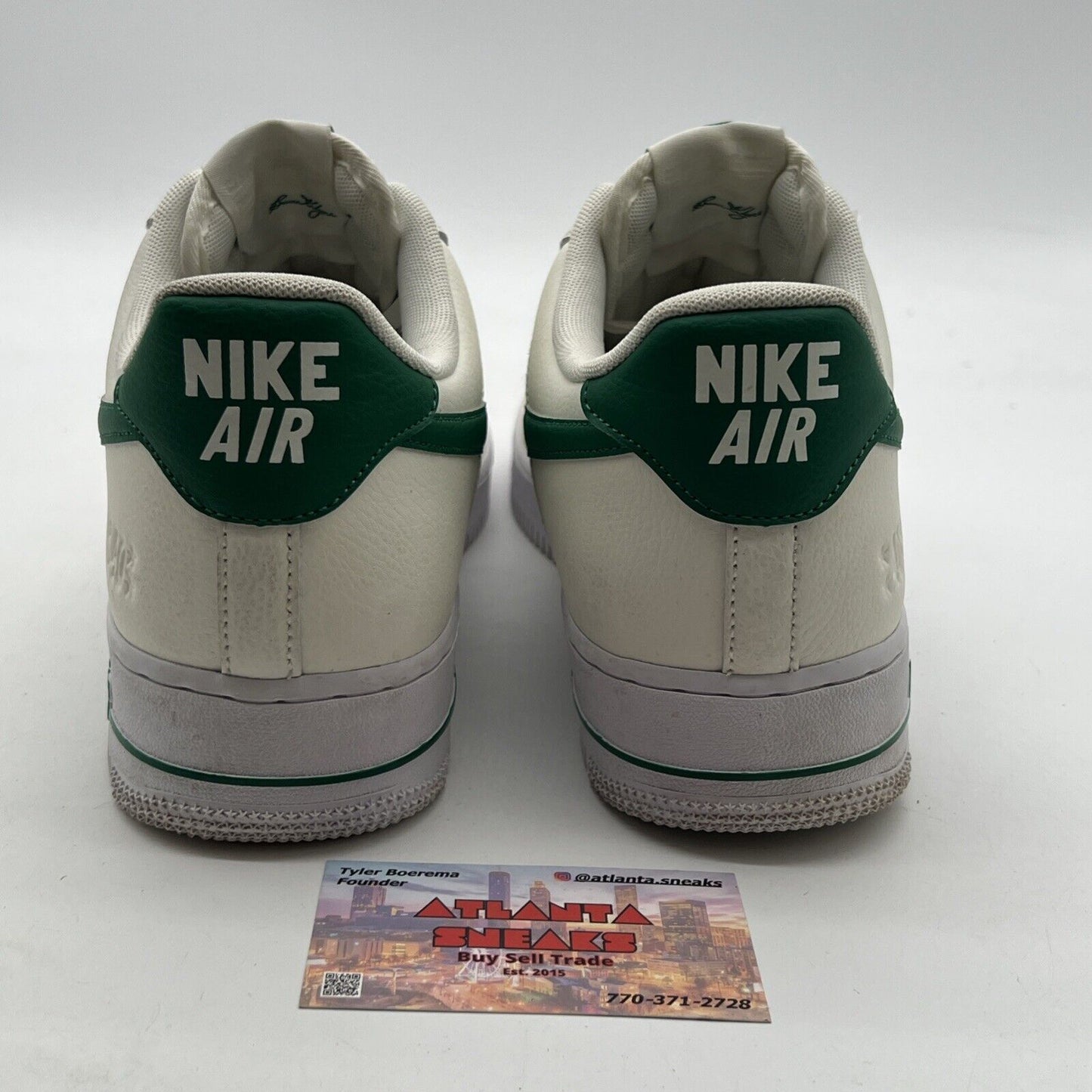 Size 11.5 - Nike Air Force 1 '07 LV8 40th Anniversary - Sail Malachite