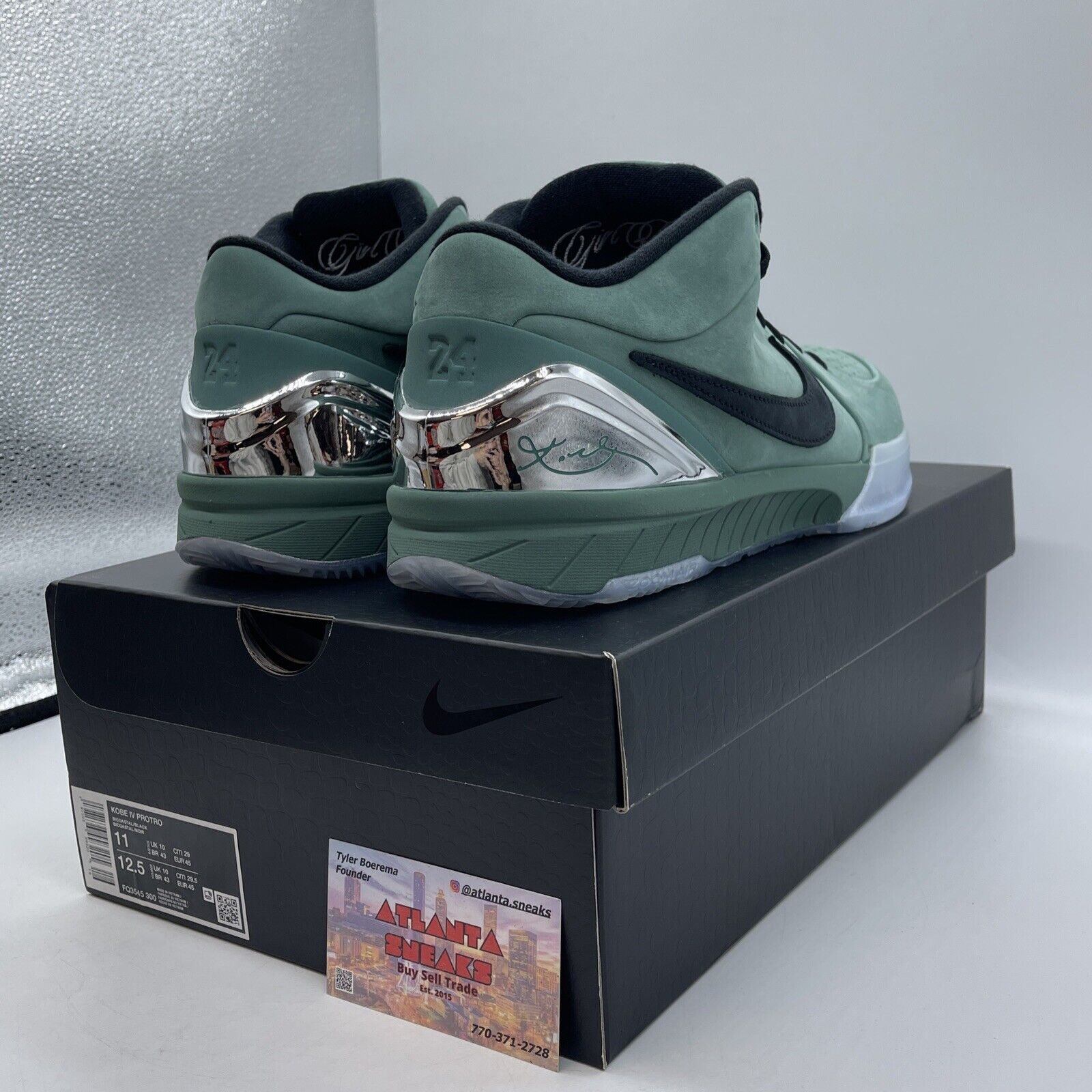 Size 10 - Nike Zoom Kobe 4 Protro Girl Dad